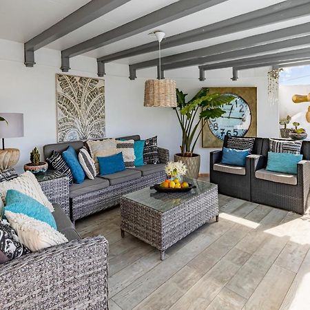 Deluxe Designer Historic Villa Via Lactea, Panoramic Sea Views, Own Private Heated Pool And Subtropical Garden La Asomada  Exterior foto