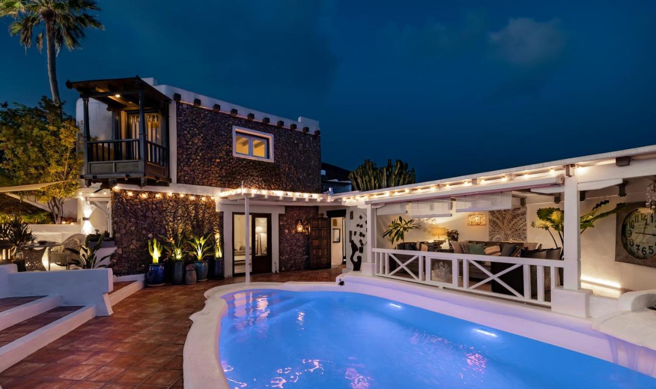 Deluxe Designer Historic Villa Via Lactea, Panoramic Sea Views, Own Private Heated Pool And Subtropical Garden La Asomada  Exterior foto