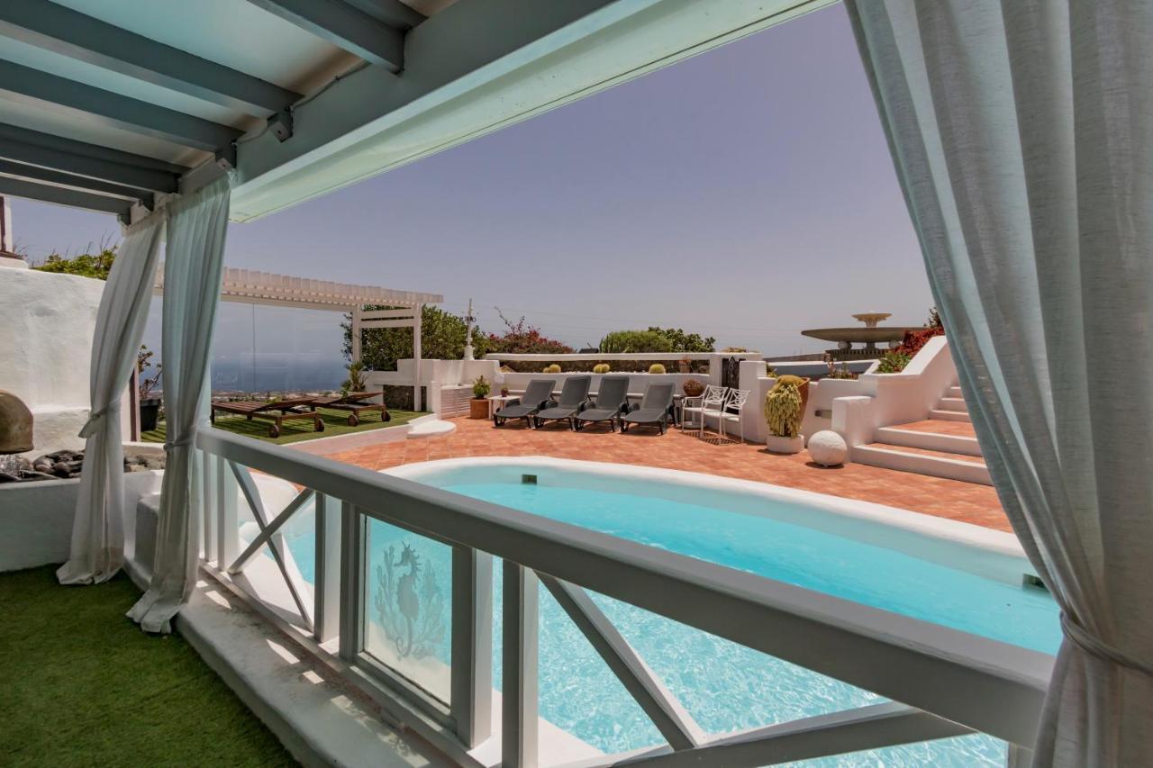Deluxe Designer Historic Villa Via Lactea, Panoramic Sea Views, Own Private Heated Pool And Subtropical Garden La Asomada  Exterior foto
