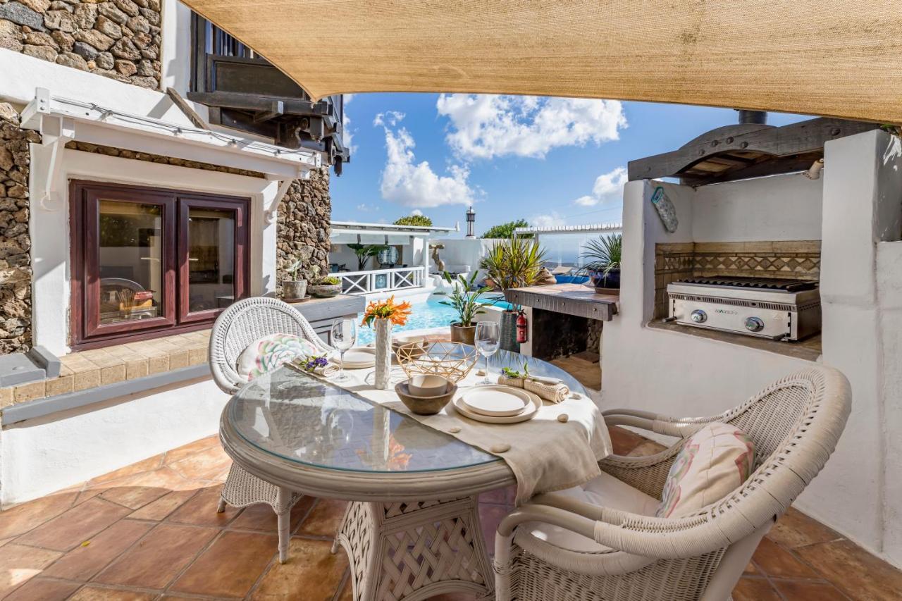 Deluxe Designer Historic Villa Via Lactea, Panoramic Sea Views, Own Private Heated Pool And Subtropical Garden La Asomada  Exterior foto