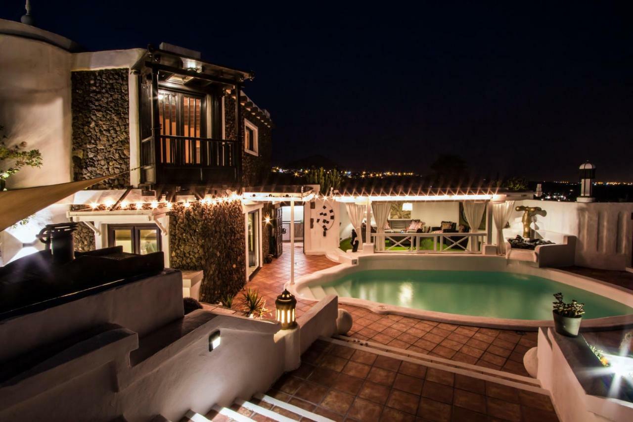 Deluxe Designer Historic Villa Via Lactea, Panoramic Sea Views, Own Private Heated Pool And Subtropical Garden La Asomada  Exterior foto